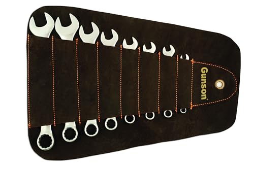 GUNSON 77124 Whit-Worth Combination Spanner, Set of 8