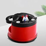 Mini Knife Sharpeners with Suction Base for All Kinds of Kitchen Knives, Outdoor Knives ,Pocket Kniv