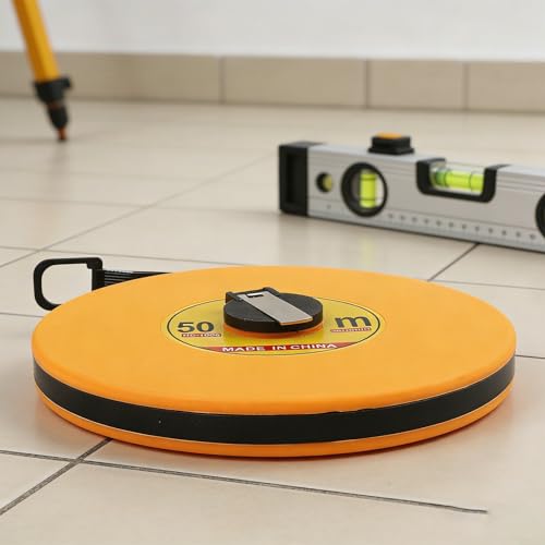 Cinta Métrica de Fibra de Vidrio con Estuche Impermeable 50m miniatura 3