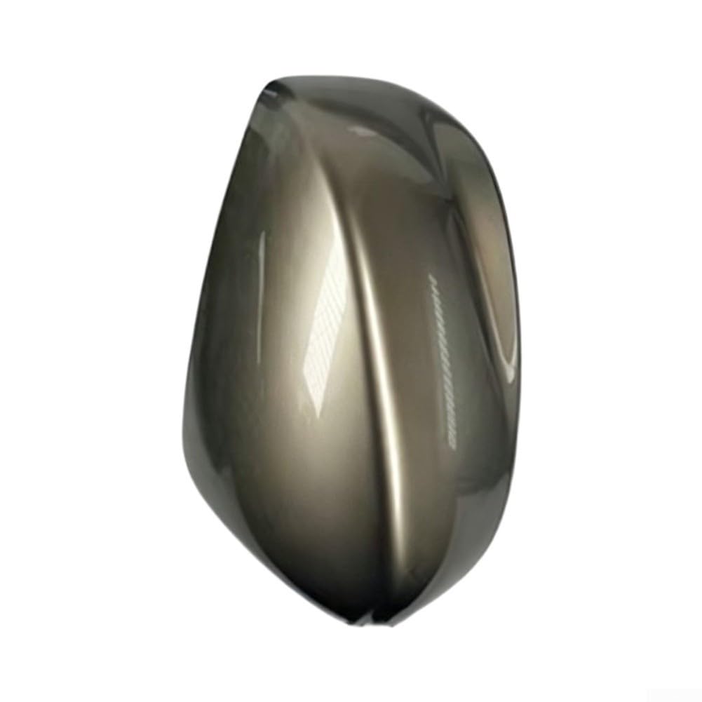Spiegelabdeckung Paar für Honda Accord 08-12 Fahrer Beifahrerseite - Wetterfeste Seitenspiegel Abdeckung Gehäuse Schutz Kratzfest Langlebiges Design(Dark Silver)