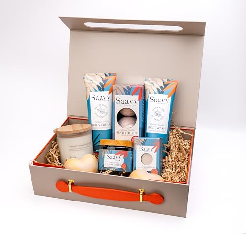 Saavy Natural Spa Gift Basket