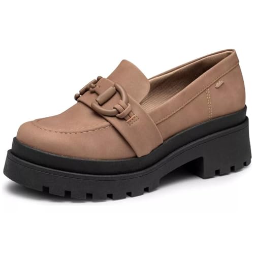 Mocassim Feminino Dakota Tratorado Marrom Claro - 38