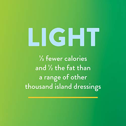 Image of Wish-Bone Light Thousand Island Salad Dressing, 15 FL OZ (Pack of 2)