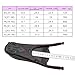 RNXRZANK Diving Fins for Snorkeling and Swimming, Short Flippers for Summer Activities, White, S