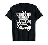 apprentissage informaticien cfc Thème d'image imaginatif dans la catégorie des informaticiens. Les mots-clés correspondants sont profession, ordinateur et ordinateur portable. Joli greffic pour les fans d'ordinateurs et les nerds Internet avec le titre : I'm a Computer Scientist My Level of Sarcasm.