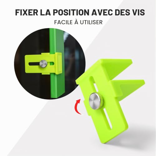 FOSHIO 2 Pièce Modèle de coupe Ligne droite-outils de cutter Edge Wrap Cuttermess Outil de mesure précise Bord réglable (5-35 mm) vinyle et papier peint Emballage – vue 4