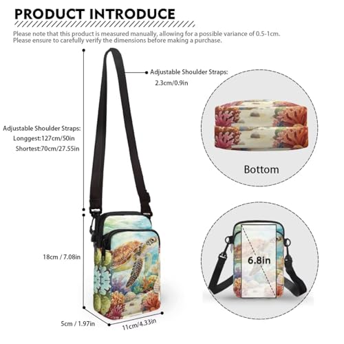 Image of Lightweight Small Crossbody Bags Cell Phone Purses Travel Pouch Shoulder Bag for Women