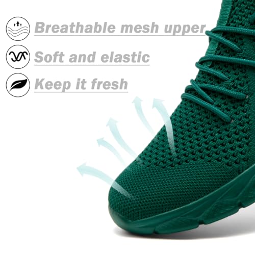 Image of DLWKIPV Womens Slip on Walking Tennis Shoes for Women Work Running Athletic Gym Sports Sneakers Lightweight Casual Shoe