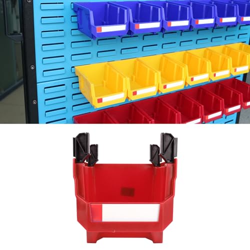 Boîte de rangement plastique rouge pour stopper la perte de vos pièces - 5