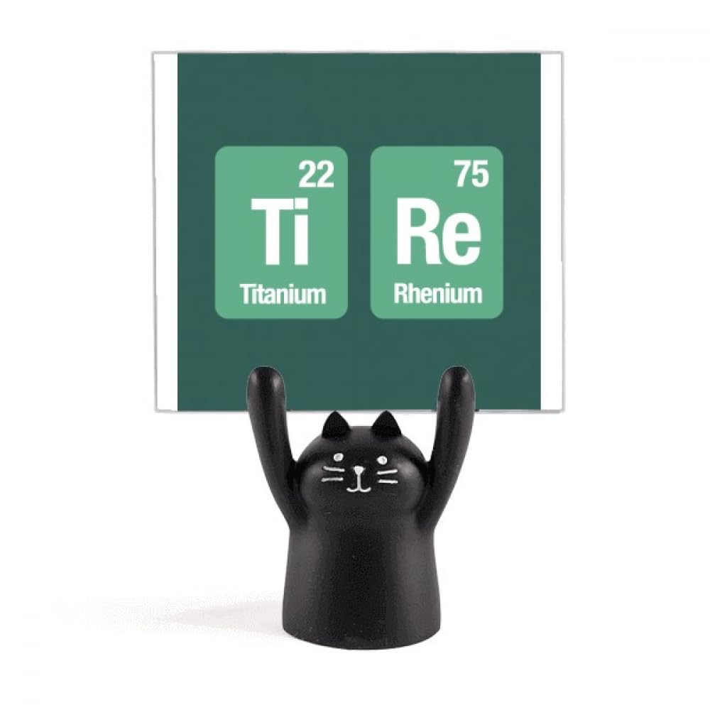 Support de mémo scientifique chat noir pour ne plus perdre vos notes de recherche