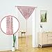 Transcosy String Curtains for Doorways Glitter Beaded Curtains Door Sparkle Beads Curtain Open Closet Laundry Hanging Hippie Glisten Beads Window Girls Panel (Light Pink, 39