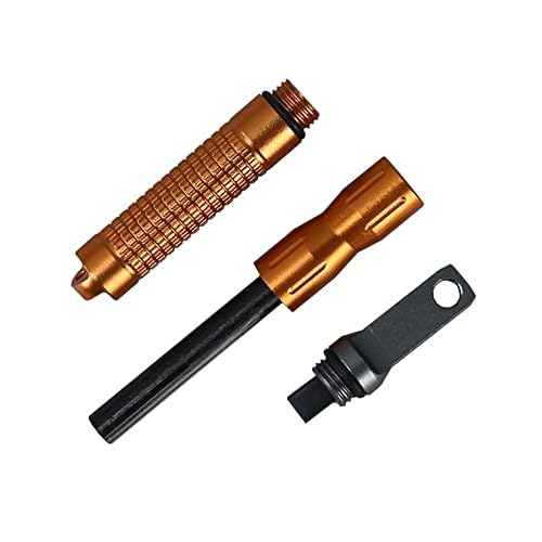 Kombat Elite Fire Starter – Orange Military Camping Survival Outdoor fire starting kit