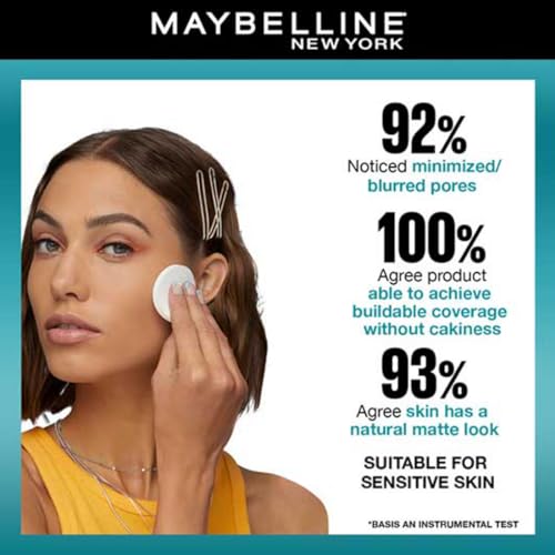Maybelline New York Fit Me Shade 220 Natural Beige, Matte Compact Powder For Oily Skin, 8G - Powder That Protects Skin From Sun, Absorbs Oil, Sweat And Helps You To Stay Fresh... - Image 6
