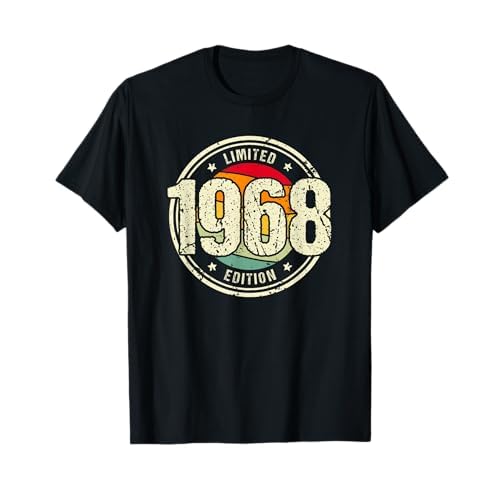 Retro 57 Años Nacido en 1968 Edición Limitada 57 Cumpleaños Camiseta