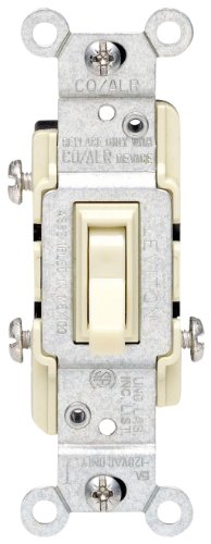 Leviton GIDDS-606691 217-2653-2I IV COPPER/ALUM SWITCH, Ivory