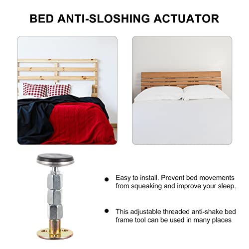 DOITOOL 4 PCS fixadores de cabeceira ajustáveis Anti-Shake anti-colisão móveis estabilizadores