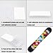 KOOTAU Snowboard Stomp Pad Set, Clear Self Adhesive Snowboard Stomp Pad Snowboard Grip Mat for Snowboard