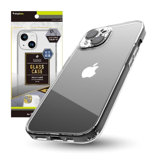 Amazon.co.jp: Simplism シンプリズム iPhone 15 [GLASSICA