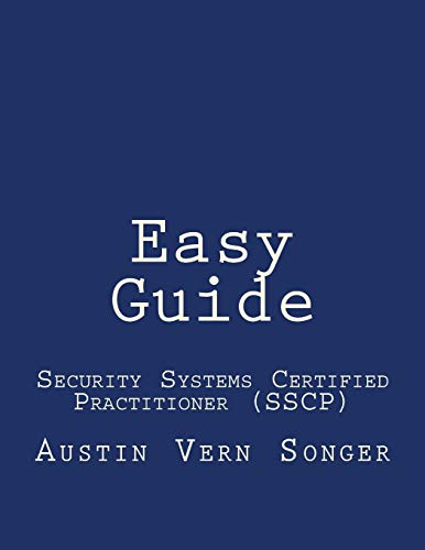 Easy Guide: Security Systems Certified Practiti... 1507755201 Book Cover