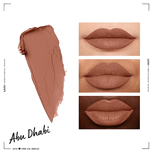 Nyx Professional Makeup Soft Matte Lip Cream, Abu Dhabi #TOP2