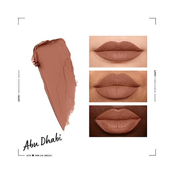 NYX-PROFESSIONAL-MAKEUP-Soft-Matte-Lip-Cream-Lightweight-Liquid-Lipstick-Abu-Dhabi-Deep-Rose-Beige NYX PROFESSIONAL MAKEUP Soft Matte Lip Cream, Lightweight Liquid Lipstick - Abu Dhabi (Deep Rose-Beige)