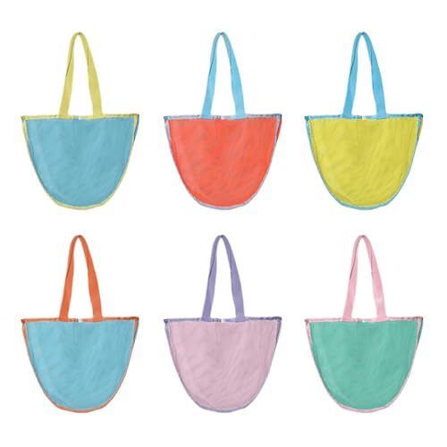 Bolsa de malla ligera para alberca que organiza tus toallas y ropa de baño