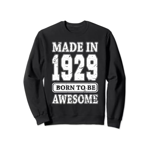 Hecho en 1929 93 años de ser impresionante regalo de cumpleaños 93 Sudadera