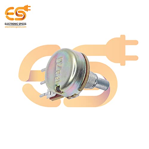 Image of Electronic Spices 22k 3 Pin D Shaft Rotary Potentiometer Volume Pot 22K with Knob for Multiple Applications (Pack of 4)