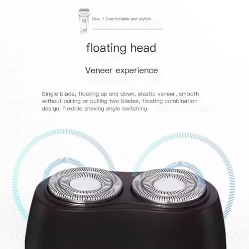 Rasoir électrique pour hommes idée cadeau idéal avec tête flottante douce - 2