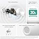 Samsung Galaxy Buds FE Kabellose Bluetooth-Kopfhörer inkl. araree Bean Case, Active Noise Cancelling (ANC), 3 Mikrofone, Touch Control, Tiefer Bass, Mit Ladekabel, Graphite [Exklusiv bei Amazon]