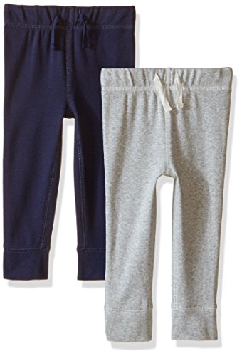 Carter's Baby Boys' 2 Pack Pants (Baby) - Navy/Gray - 9M