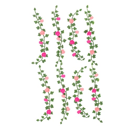 Miniature rose vines artificielles flexibles pour balançoire de poupée