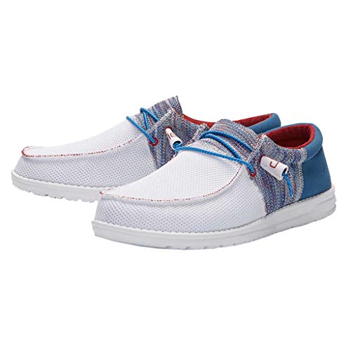 Image of HEYDUDE Men's All Wally Styles | Mens Shoes | Men's Lace Up Loafers | Comfortable & Light-Weight