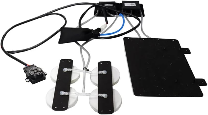 iDili 12V Air Massage Lumbar Support Airline Seat Four Lumbar Support for Car Seat