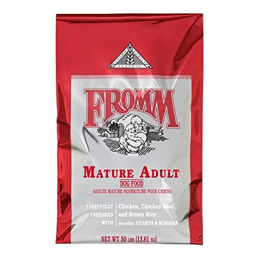 Fromm Classic Mature Adult Dog Food - Senior Dry Dog Food for Large, Medium, & Small Breeds - Chicken Recipe - 30 lb
