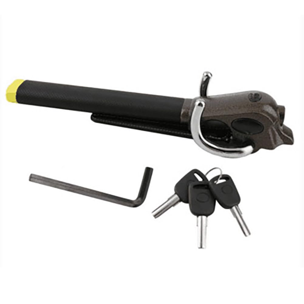 UDSKNV[KSL Foldable Car Steering Wheel Lock Anti-Theft Security Enhancement for Vehicle Safety and Protection