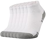 Picture of Ortis Low Cut Quarter Socks for Men Cotton Cushion Moisture Wicking Mesh Ventilating Running Training(White XL 3P)