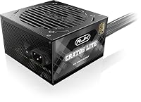 RAIJINTEK CRATOS LITE 850W Black, 80 Plus Gold, ATX 3.1, Nicht-Modulares PC-Netzteil, PCIe 5.1 Ready, 120mm Smart Fan, DC-to-DC, 12V-2×6 Anschluss, 5 Jahre Garantie – Ansicht 3