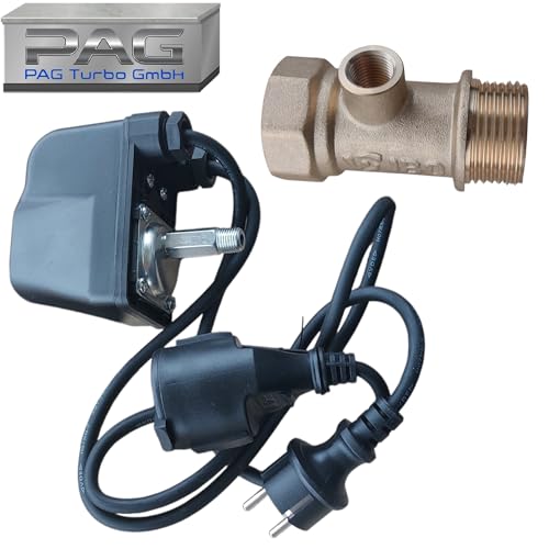 Firma PAG Turbo GmbH® - Trockenlaufschutz für Gartenpumpe Hauswasserwerk Tiefbrunnenpumpe 230V bis 2000W