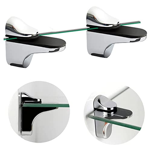 Qikuver A046-BLJ Adjustable Glass Shelf Bracket thumb #2