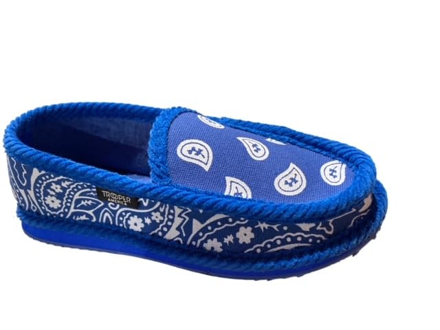 Trooper America Men Ks 002 Royal Bandana Paisley Slip On