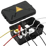 Outdoor Electrical Box - Waterproof IP54 Level Outdoor Outlet Covers Weatherproof Extension Cord Cov