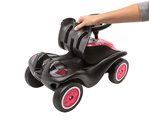 BIG-Bobby-Car Next - Deluxe Variante, Kinderfahrzeug mit LED-Front Scheinwerfer, Flüsterreifen und weichem Sitz… – Bild 4
