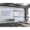 Workout Posters for Home Gym | Muscle Group Gym Poster | Exercise Posters | Laminated Gym or Home Workout Chart | Free Video Training Support | Large Size 24 X 16.5 | Set of 20