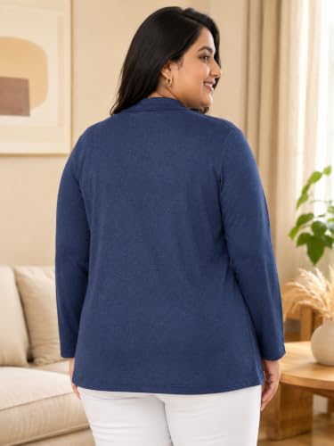 Image of In Love Women's Solid Open Front Shrug with Pockets