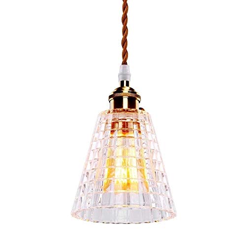 Lampes suspendues en laiton antique au design raffiné pour chambre
