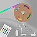 Produktbild BRILONER Leuchten - RGBIC LED Strip 3m, Magic RGB LED Lichtband kürzbar, Musikgesteuert, Musiksensor, Fernbedienung, LED Band, LED Leiste, RGBIC LED Streifen