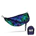 ENO - Eagles Nest Outfitters DoubleNest Print Lightweight Camping Hammock, 1 to 2 Person, Tie Dye V2