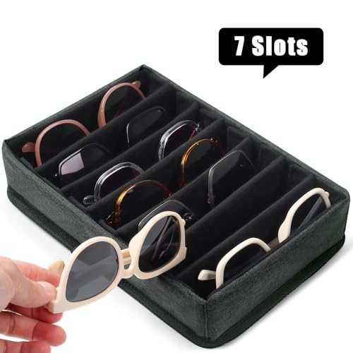 Image of Bukere Eyeglasses Storage Display Case Organizer
