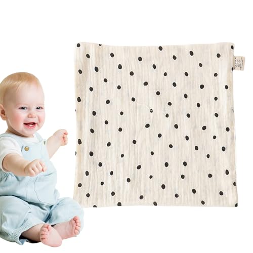 Vestidos de lavado para bebés, paños de ropa de bebé - ropa de lavado súper absorbente para bebés, pañuelo cuadrado lindo reutilizable, toalla de cara de 9 x 9 pulgadas, eructos para niñas recién